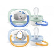 Cumlík Avent Ultra Air Animals 0-6m 2ks/Boy
